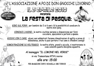 Volantino Po.Di Don Gnocchi Onlus Livorno